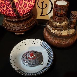 Boston Red Sox Pewter Belt Buckle Engraved Boston Harbor 2004 New